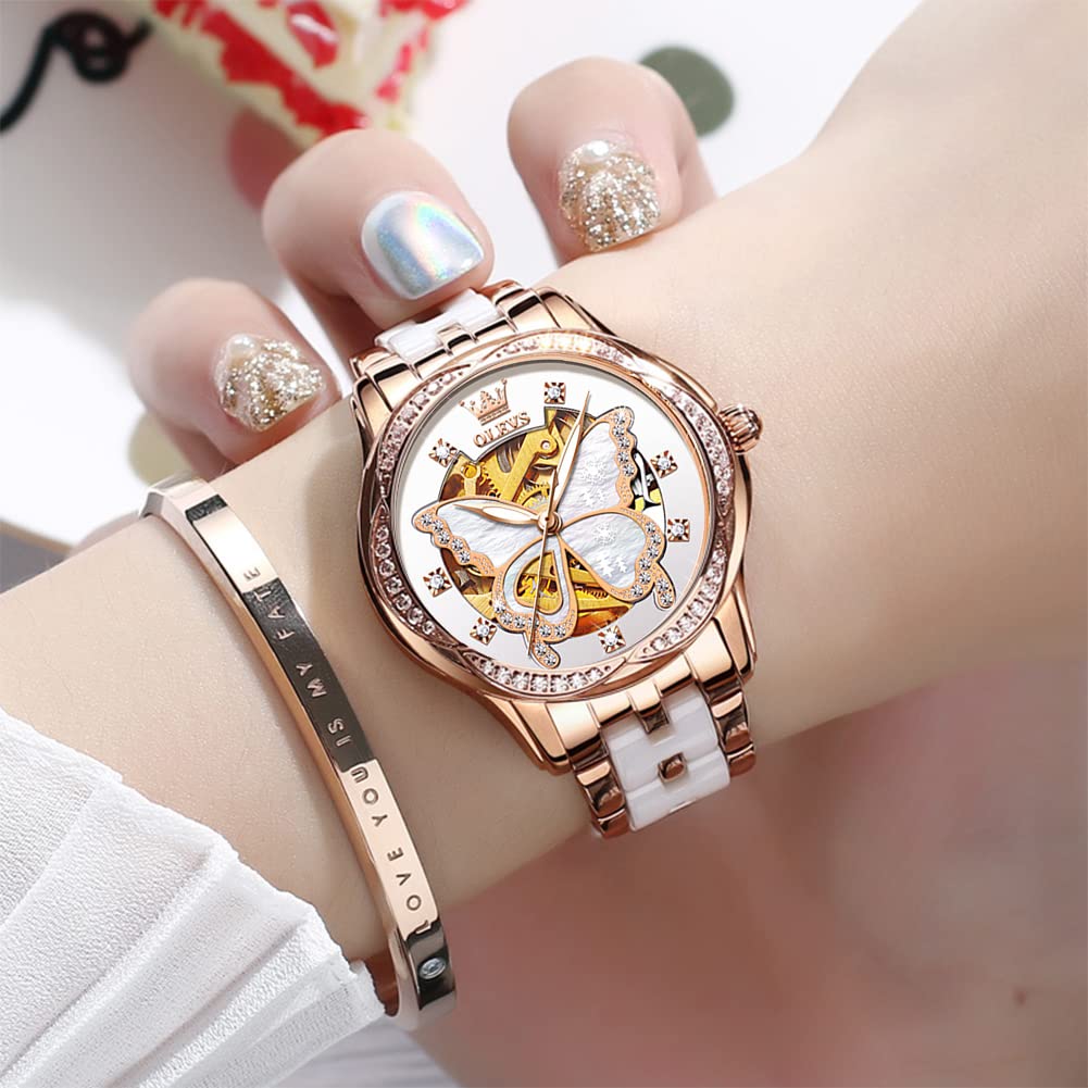 Foto 2 | Reloj Olevs Automático para Mujer  - Venta Internacional