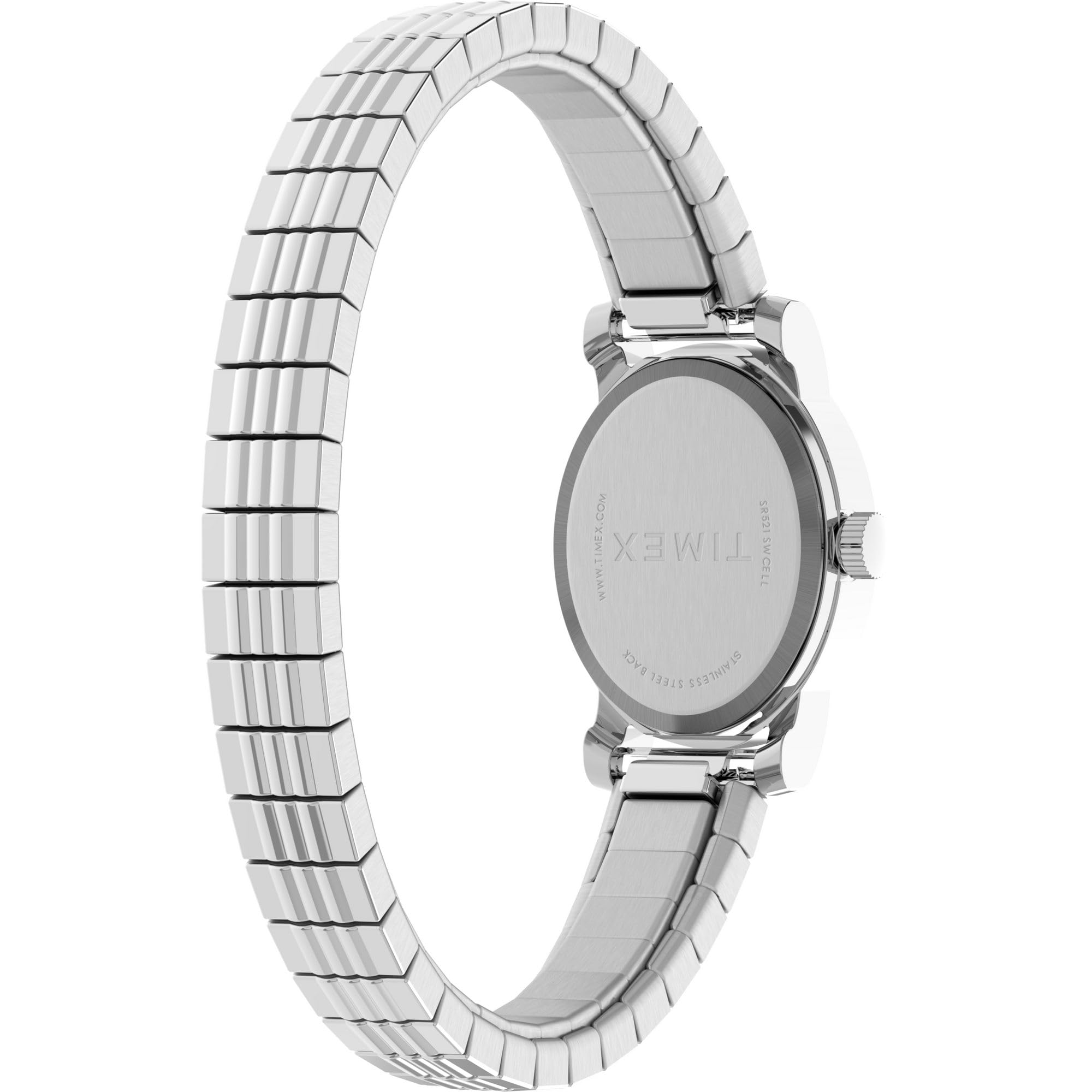 Foto 6 pulgar | Reloj Timex Cavatina con Correa Plateada para Mujer - Venta Internacional