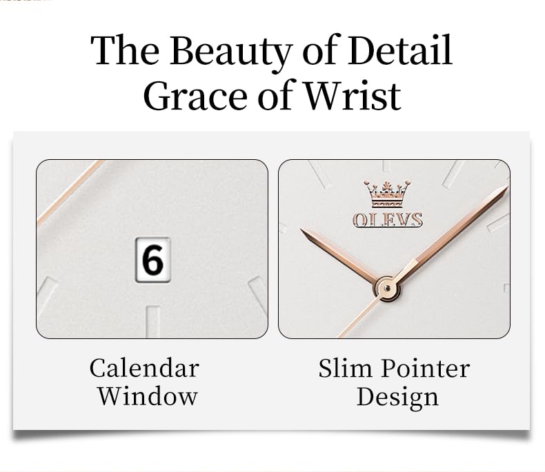 Foto 8 pulgar | Reloj Olevs color Rose Gold Impermeable para Mujer - Venta Internacional