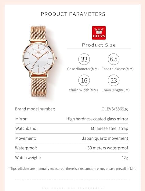 Foto 7 pulgar | Set de Reloj Olevs para Mujer color Oro Rosa con Pulsera - Venta Internacional