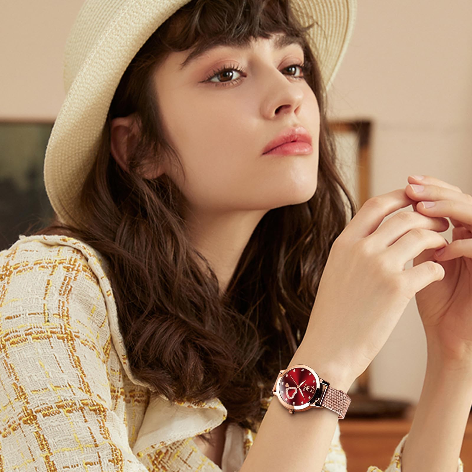 Foto 3 pulgar | Reloj Olevs de Acero Inoxidable para Mujer - Venta Internacional