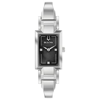 Foto 1 | Estuche Rectangular Clásico Con Esfera De Diamante Para Mujer Watch Bulova - Venta Internacional.