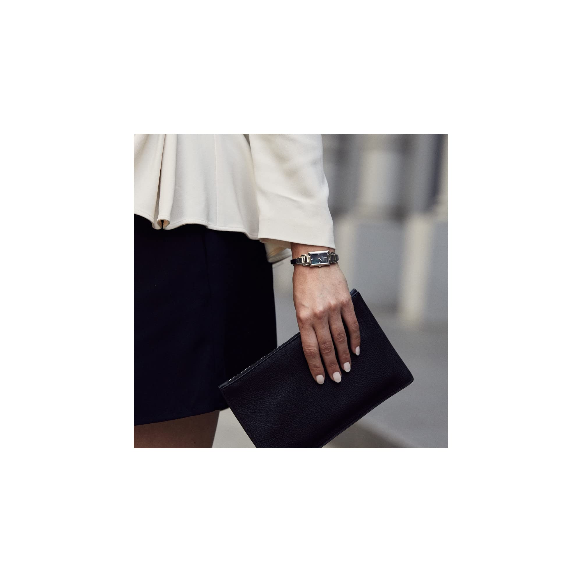 Foto 4 | Estuche Rectangular Clásico Con Esfera De Diamante Para Mujer Watch Bulova - Venta Internacional.