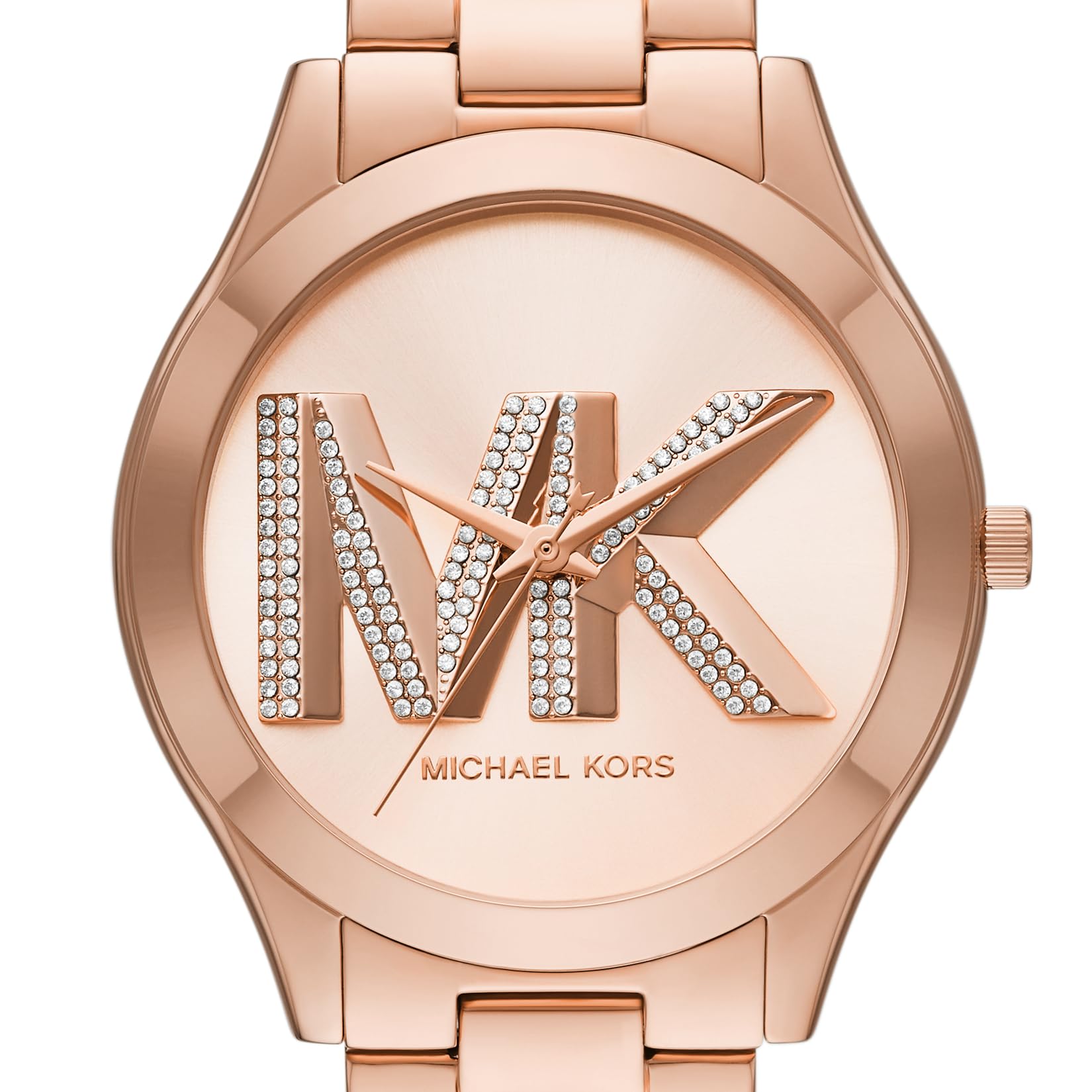 Foto 5 pulgar | Reloj Michael Kors Slim Runway Mk4733 Para Mujer En Oro Rosa - Venta Internacional.