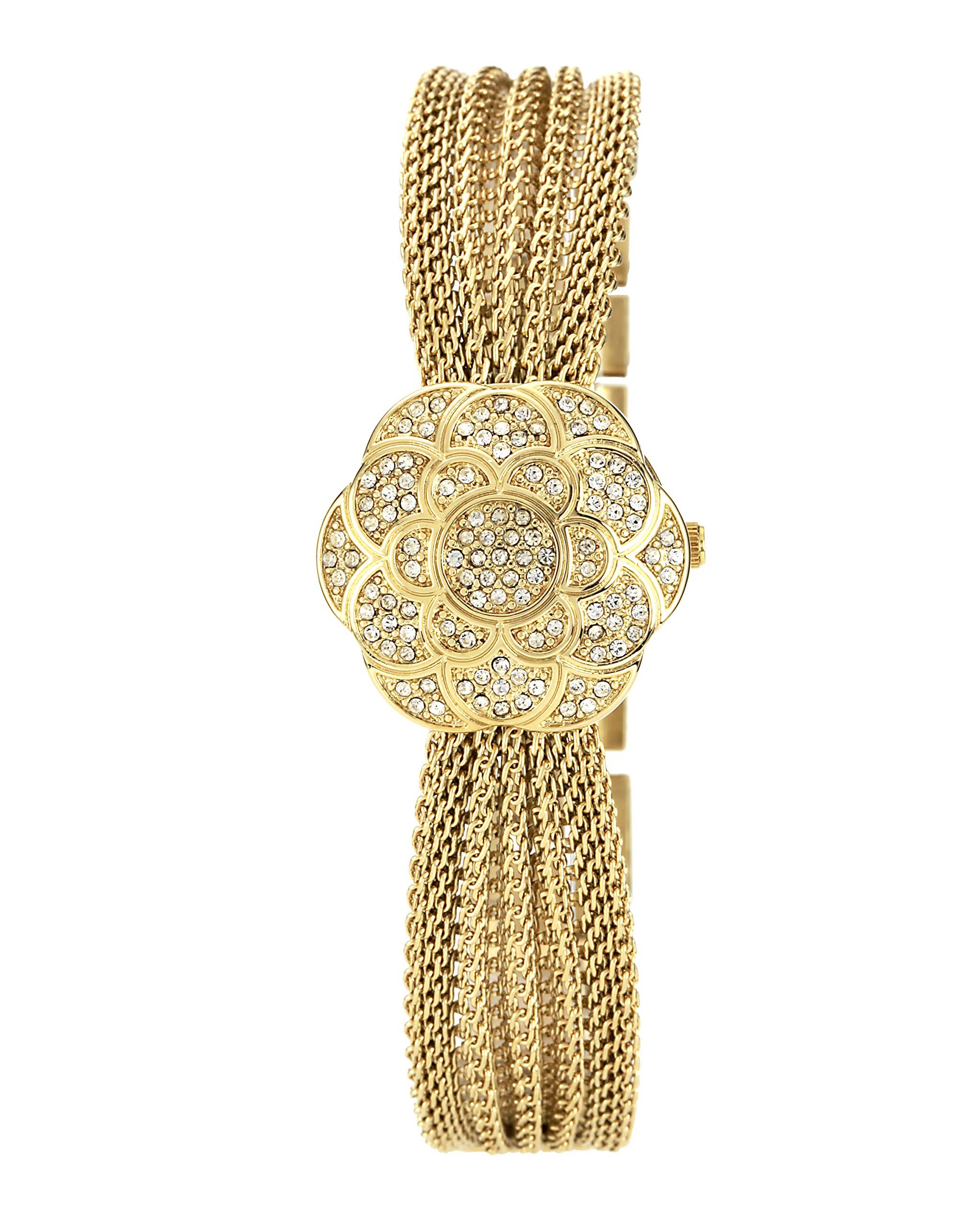 Reloj Anne Klein Ak/1046chcv Premium Para Mujer Con Detalles De Cristal - Venta Internacional.