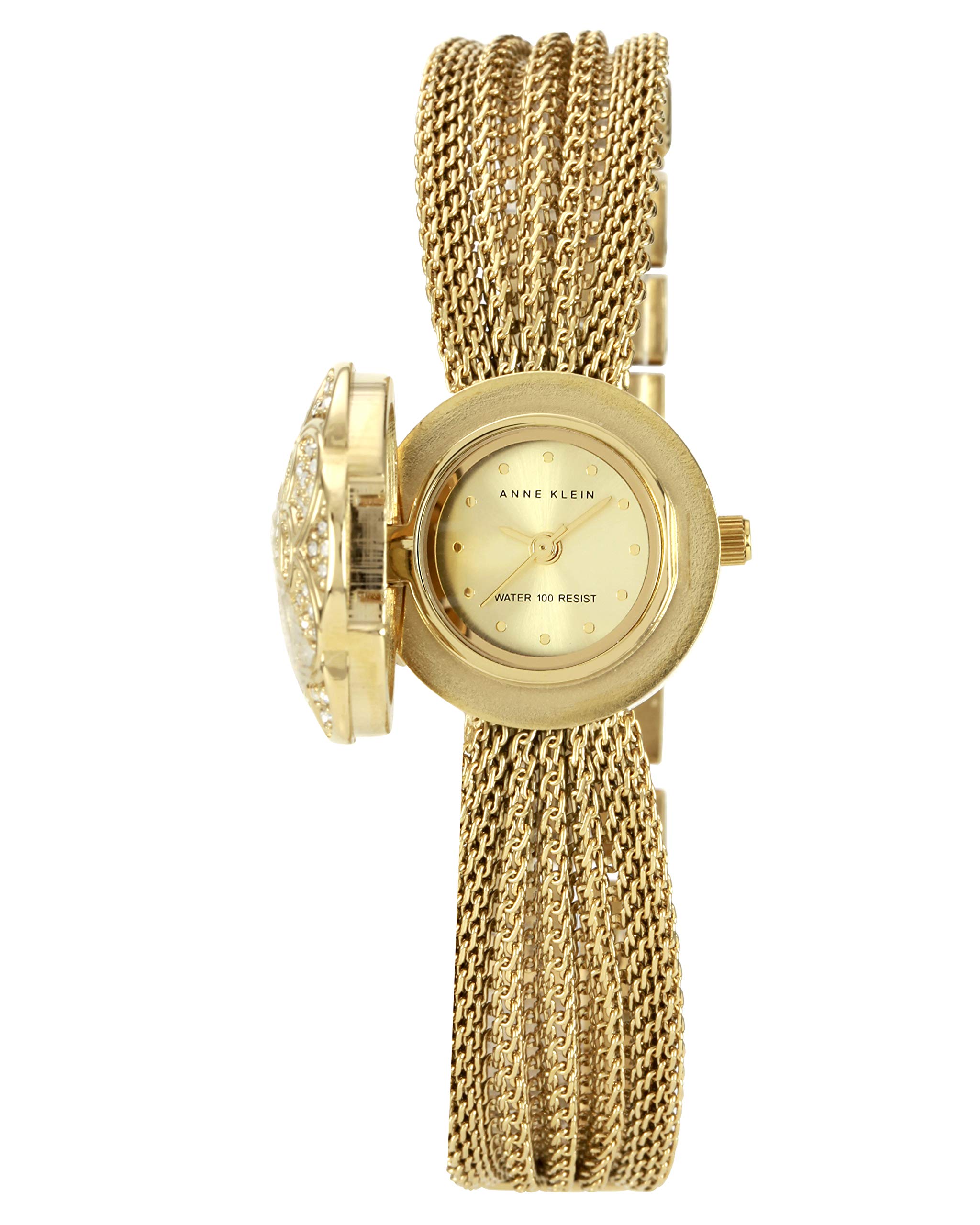 Foto 3 pulgar | Reloj Anne Klein Ak/1046chcv Premium Para Mujer Con Detalles De Cristal - Venta Internacional.