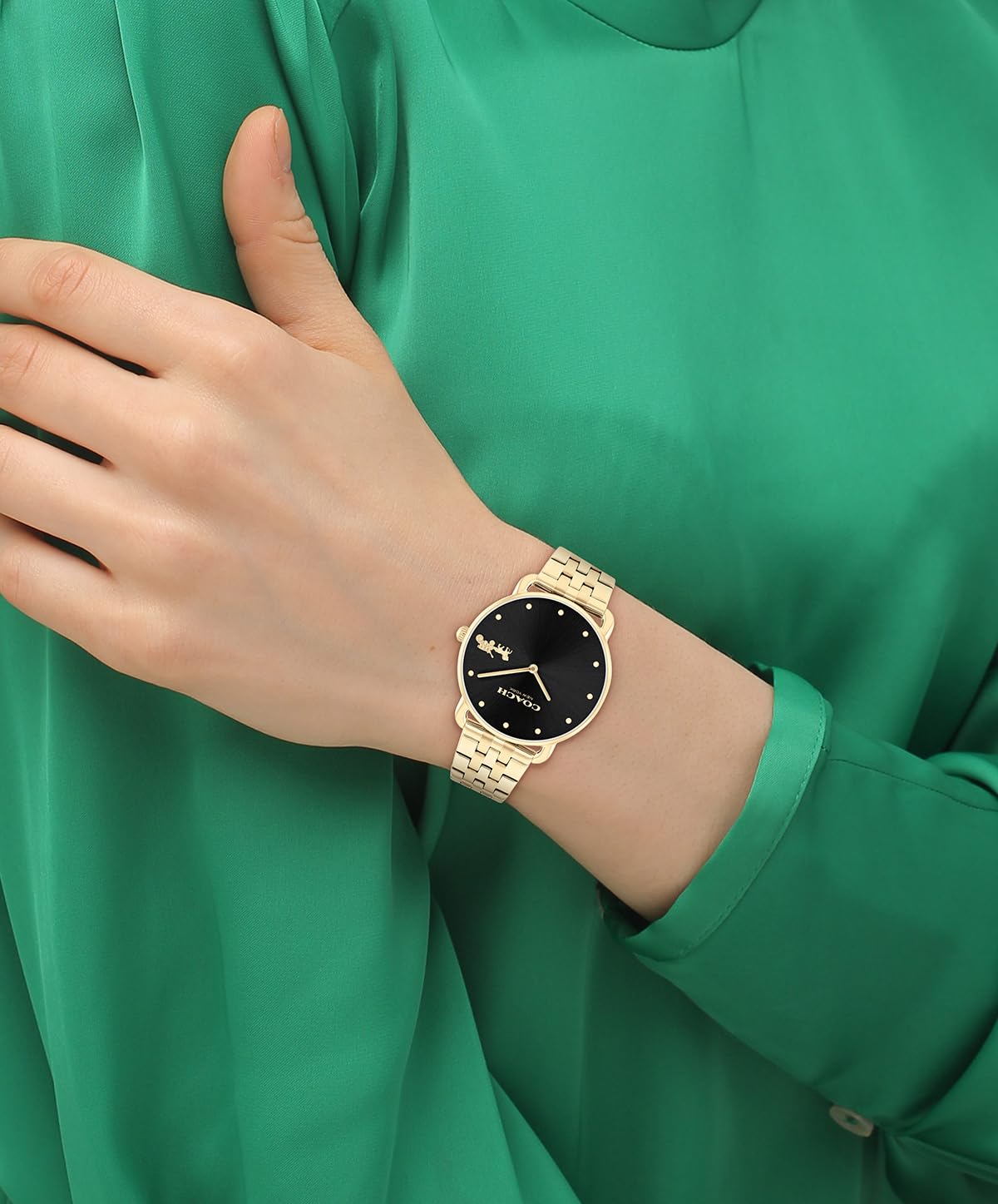 Foto 2 | Reloj Coach Elliot Para Mujer, Resistente Al Agua, 30 M - Venta Internacional.