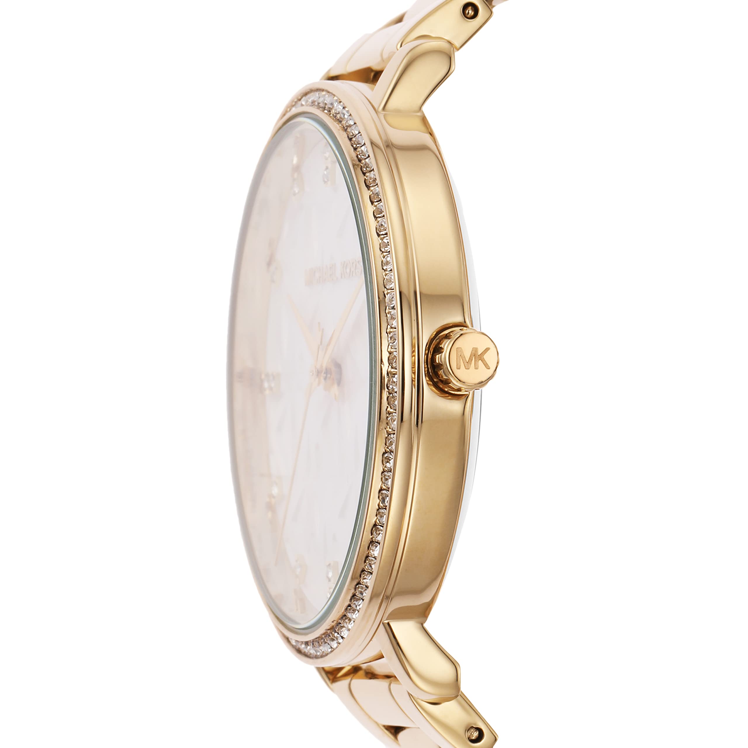 Foto 3 pulgar | Reloj Michael Kors Pyper Mk4666 Dorado para Mujer - Venta Internacional