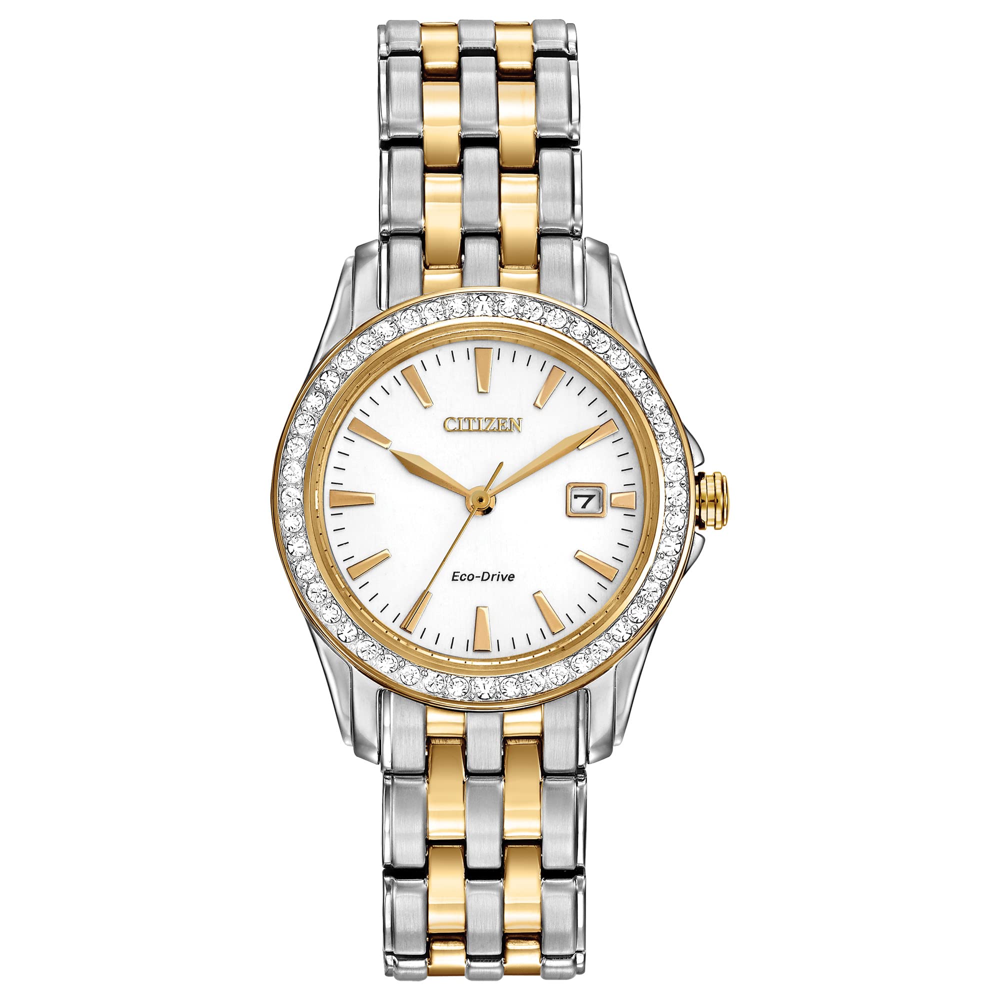 Foto 2 pulgar | Reloj Citizen Eco-drive Dress Classic Crystal 28 Mm - Venta Internacional