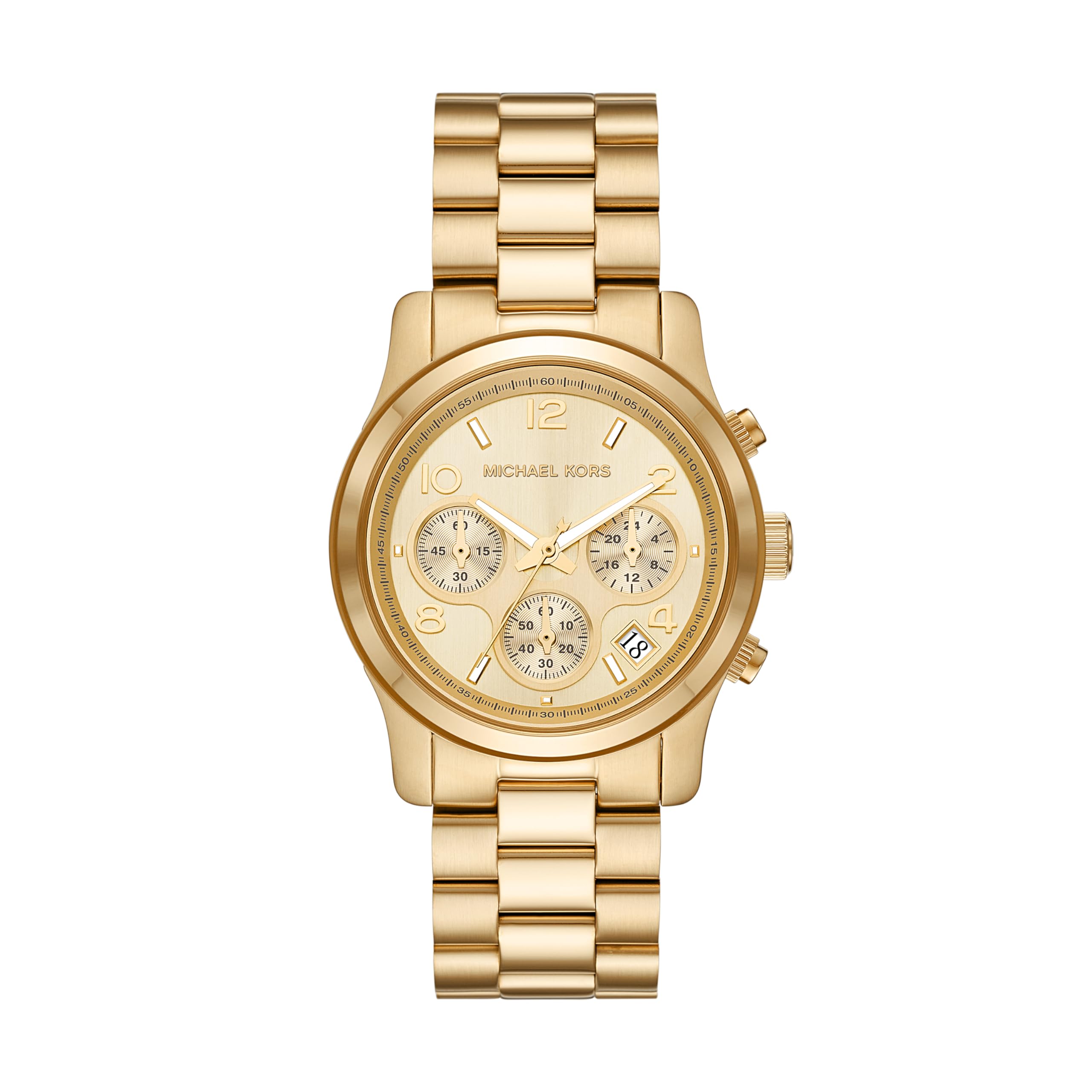 Foto 2 pulgar | Reloj Michael Kors Runway De Acero Inoxidable Dorado Para Mujer - Venta Internacional.