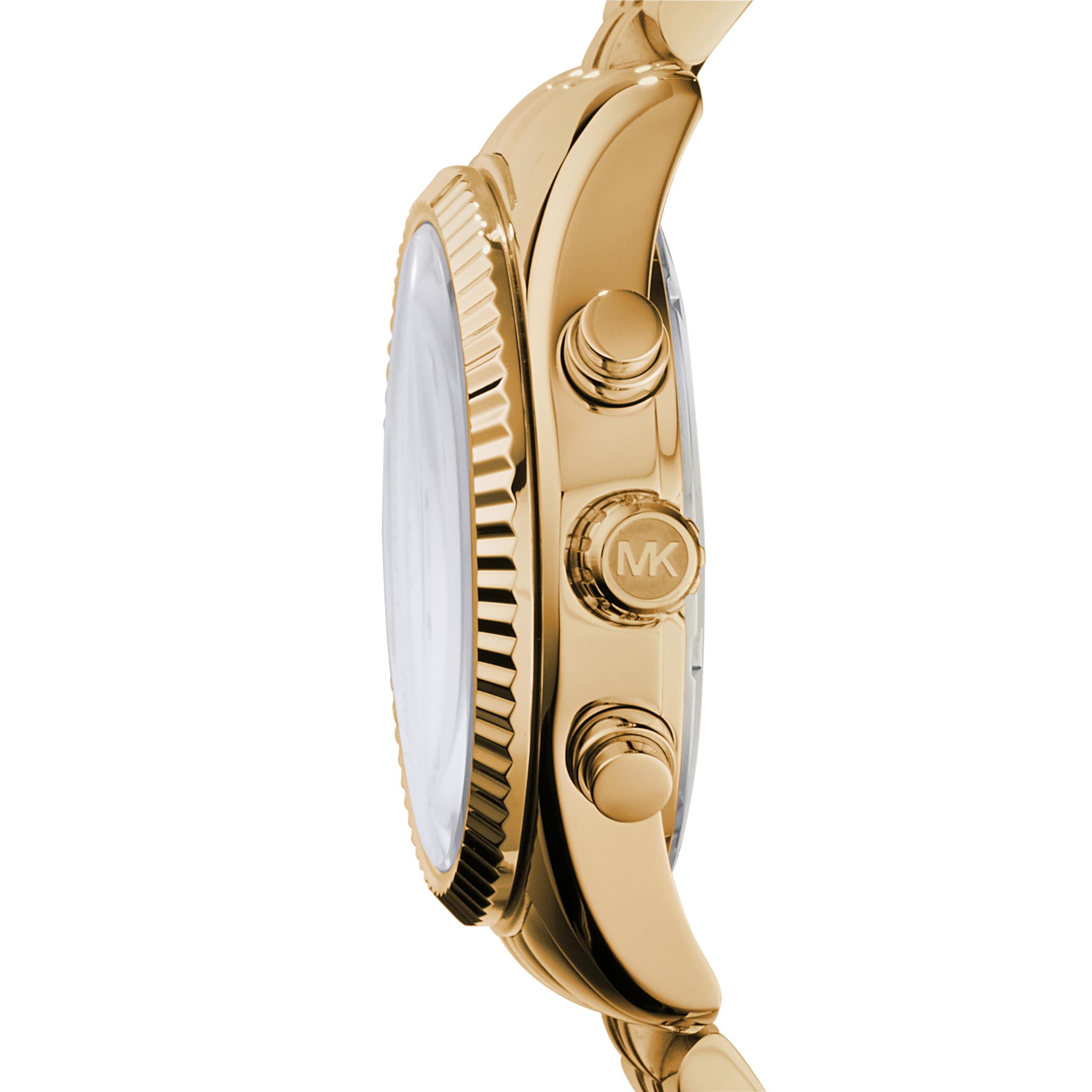 Foto 3 pulgar | Reloj Michael Kors Lexington De Acero Inoxidable Dorado Para Mujer - Venta Internacional.