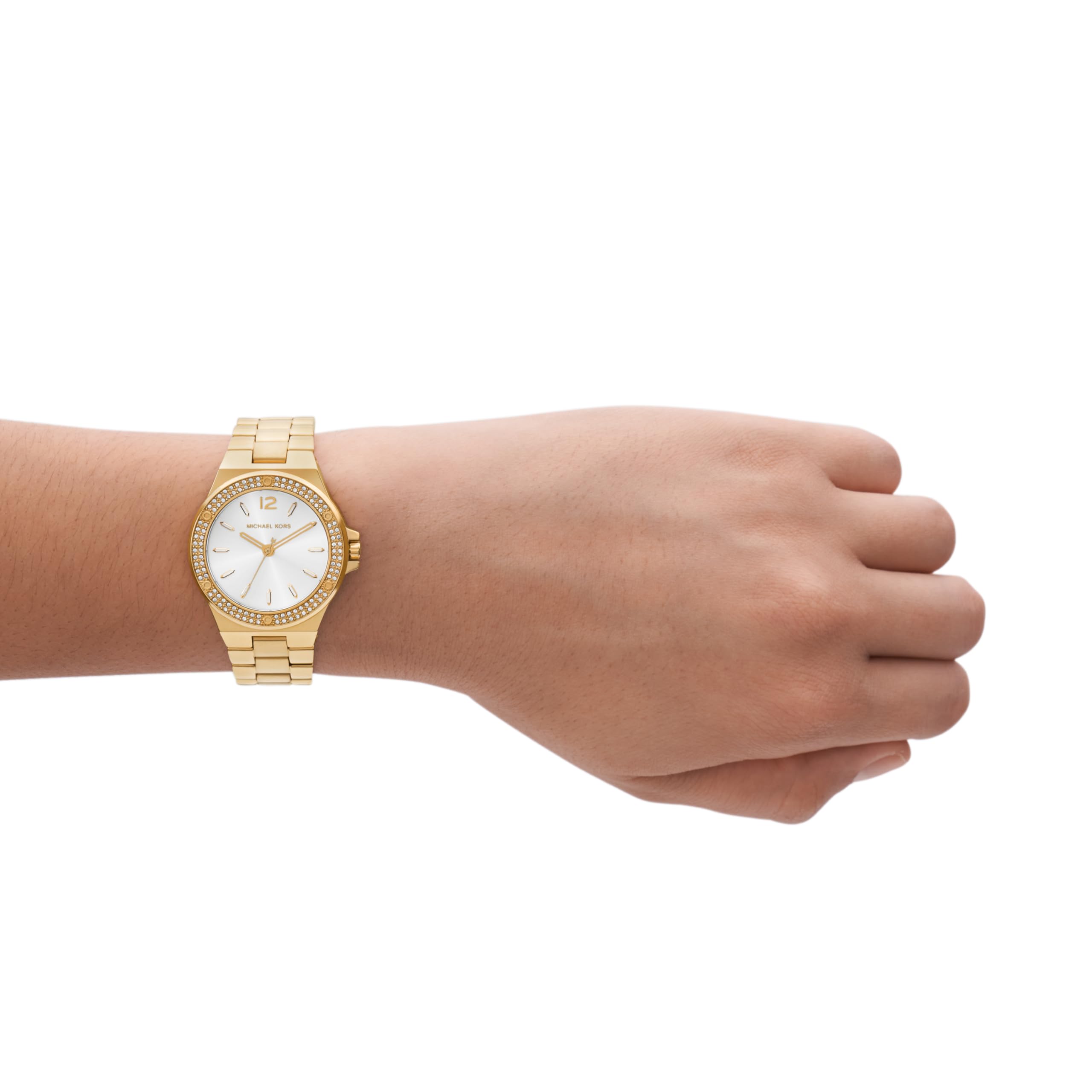 Foto 5 pulgar | Reloj Michael Kors Lennox Mk7278 De Acero Dorado Para Mujer - Venta Internacional.