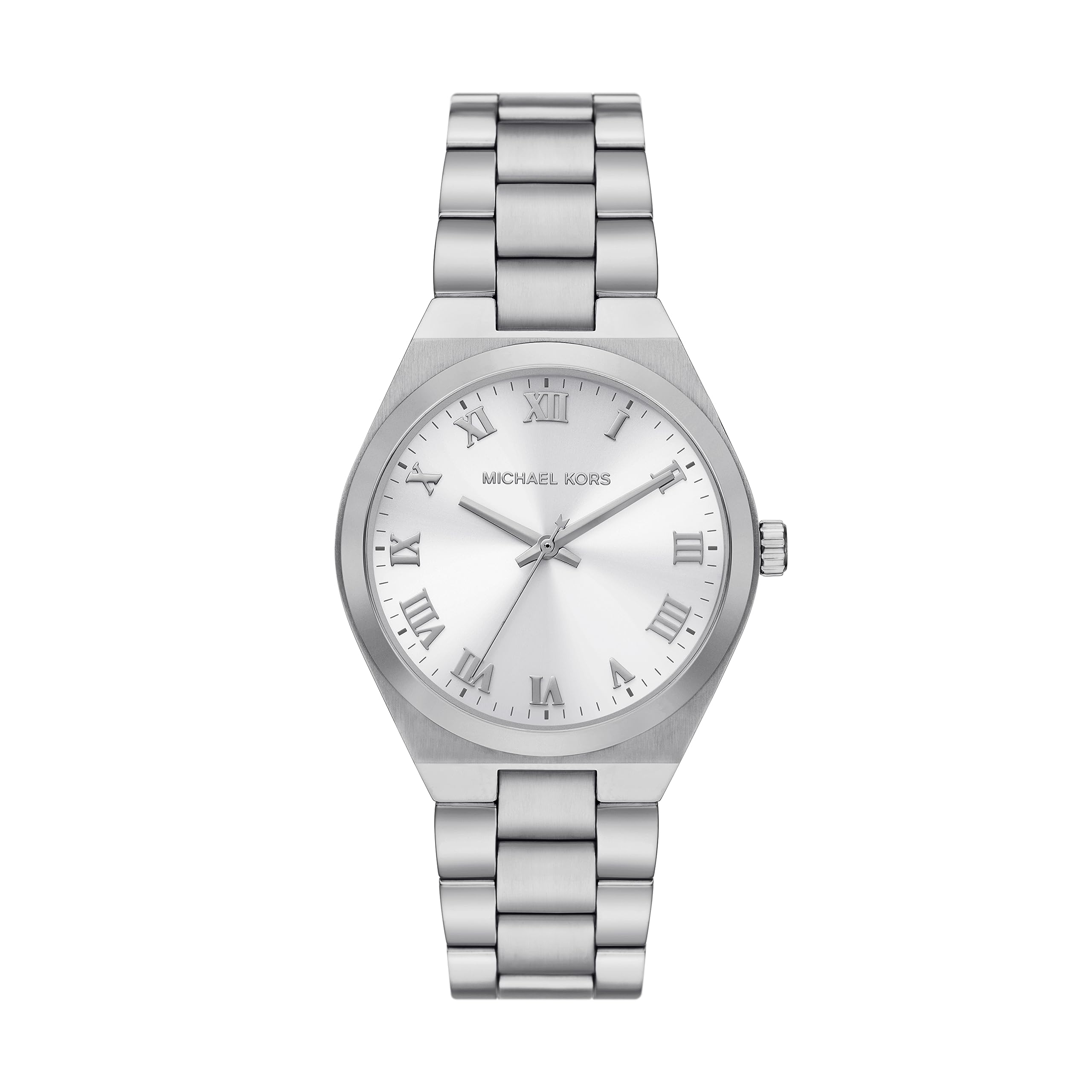 Reloj Michael Kors Lennox Mk7393 Plateado Para Mujer, 37 Mm - Venta Internacional.