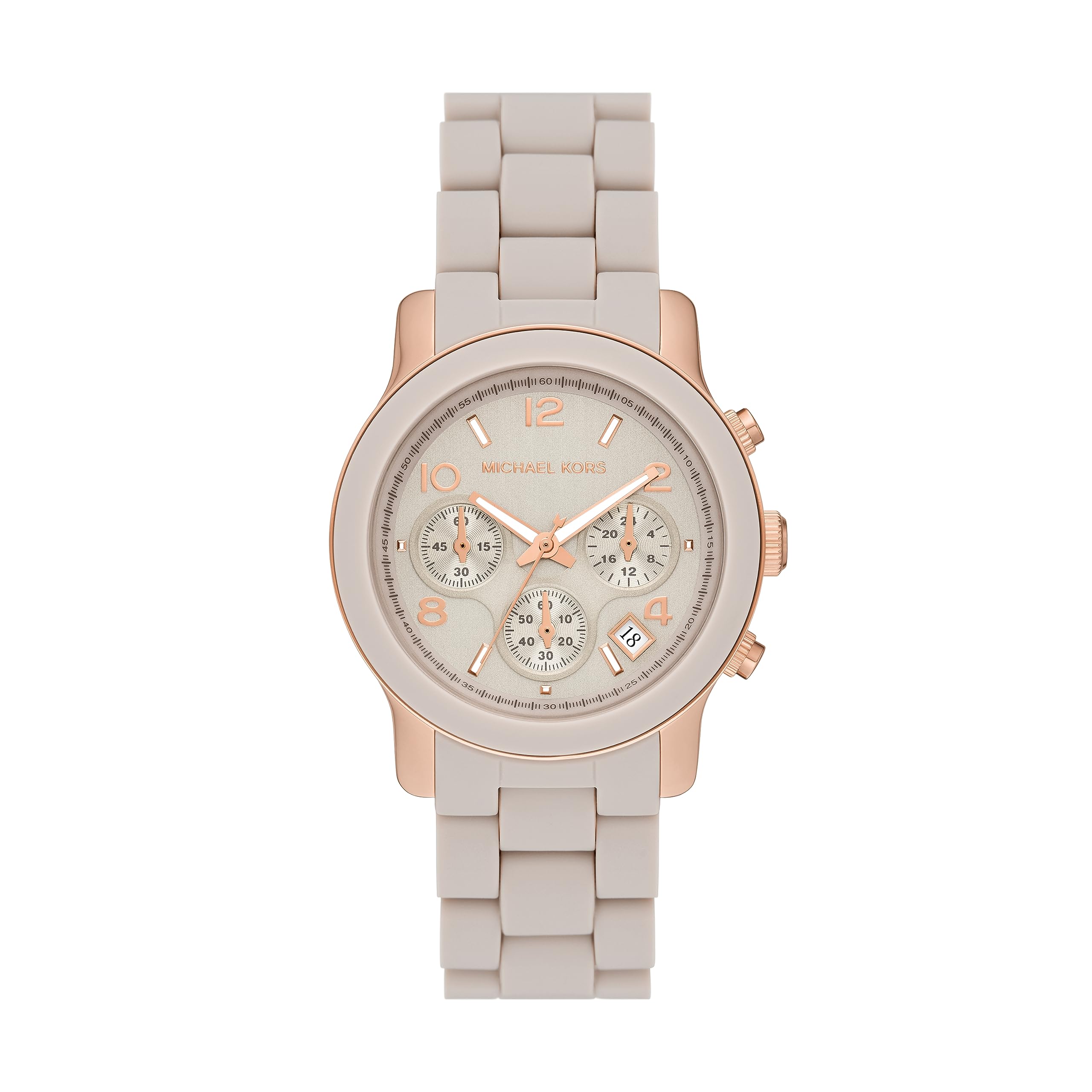 Reloj Michael Kors Runway Chronograph Mk7389 Para Mujer - Venta Internacional. $5,781
