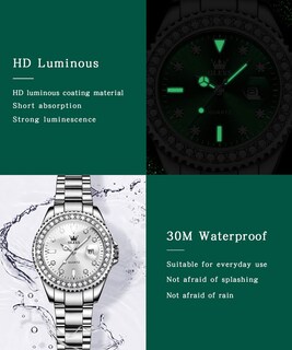 Foto 6 | Reloj Olevs Plateado para Mujer-Venta Internacional