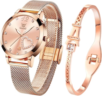 Foto 1 | Reloj Olevs con Pulsera para Mujer-Venta Internacional