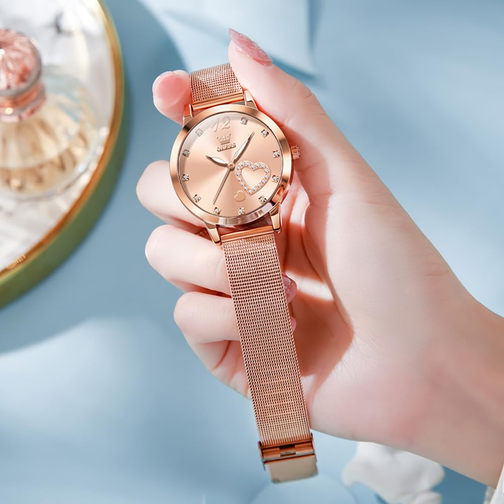 Foto 3 pulgar | Reloj Olevs con Pulsera para Mujer-Venta Internacional