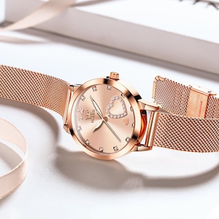 Foto 4 | Reloj Olevs con Pulsera para Mujer-Venta Internacional