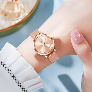 Foto 5 | Reloj Olevs con Pulsera para Mujer-Venta Internacional