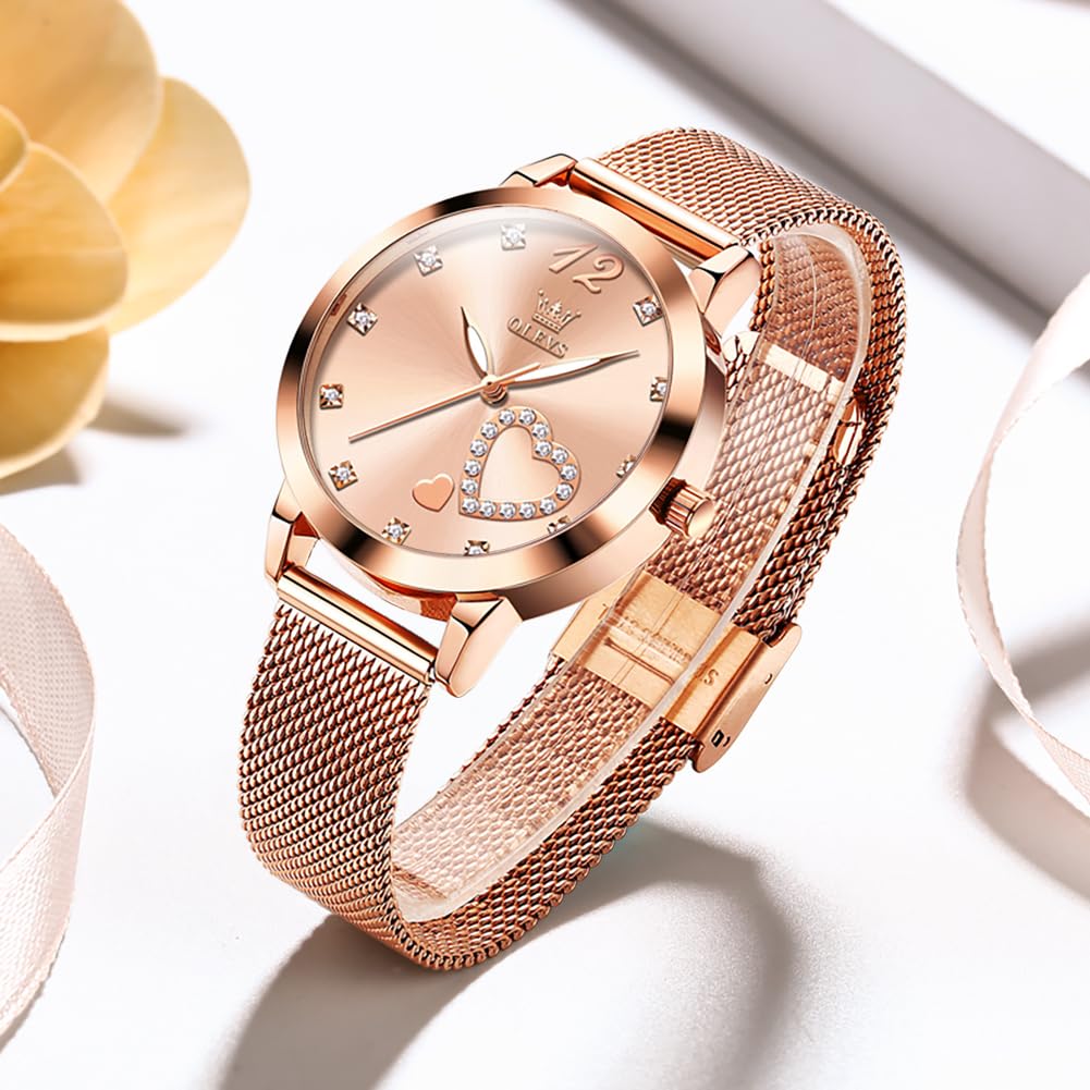 Foto 6 | Reloj Olevs con Pulsera para Mujer-Venta Internacional