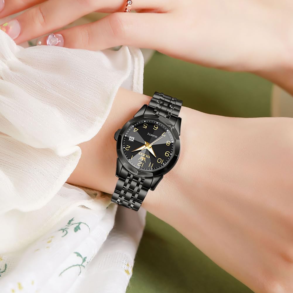 Foto 7 | Reloj Olevs Negro para Mujer-Venta Internacional