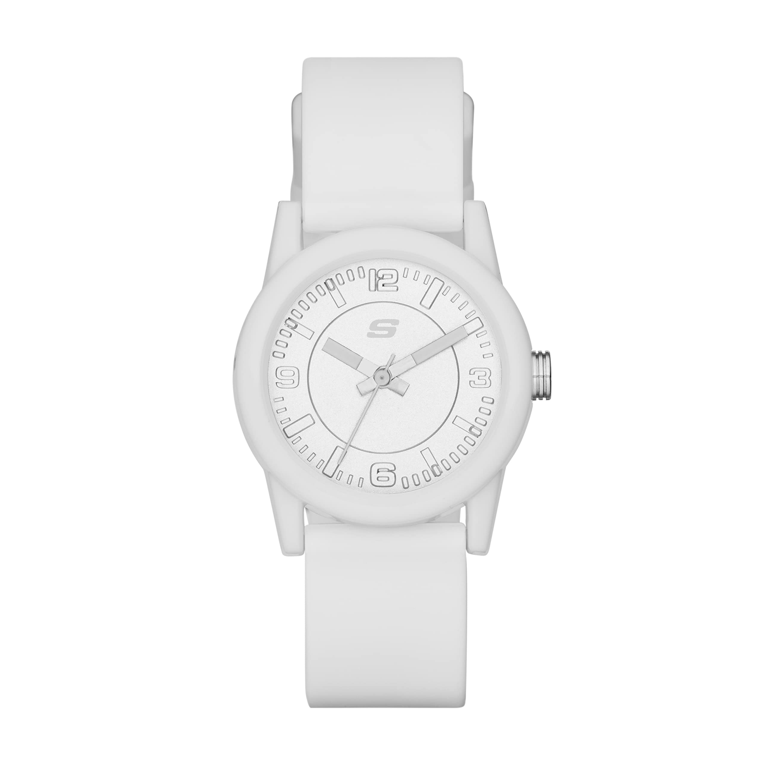 Reloj Skechers Rosencrans Sr6029 De Silicona Blanco Para Mujer - Venta Internacional.