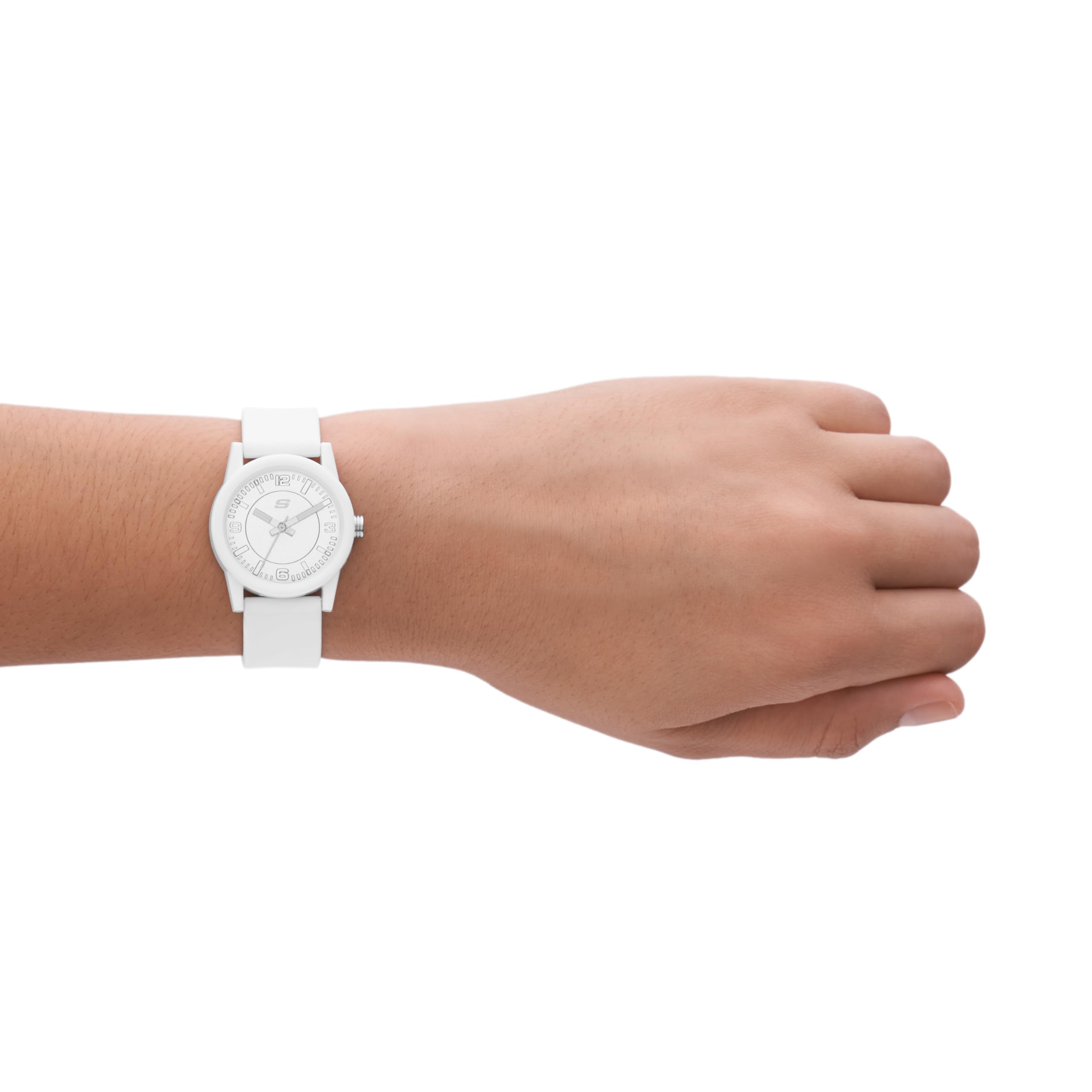 Foto 4 pulgar | Reloj Skechers Rosencrans Sr6029 De Silicona Blanco Para Mujer - Venta Internacional.