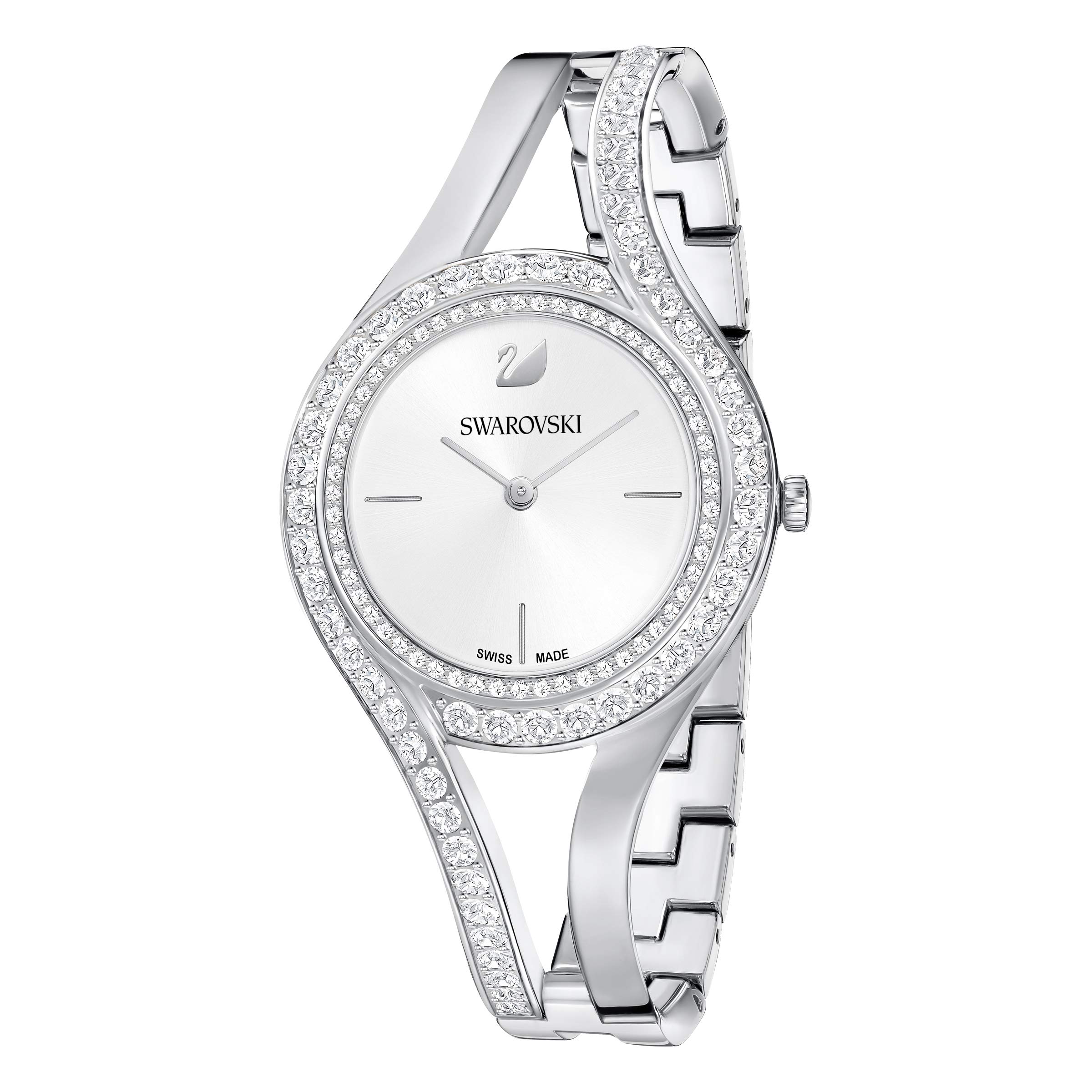 Foto 2 pulgar | Reloj Swarovski Eternal White Crystal Sunray Con Esfera Para Mujer - Venta Internacional.
