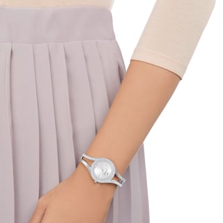 Foto 2 | Reloj Swarovski Eternal White Crystal Sunray Con Esfera Para Mujer - Venta Internacional.