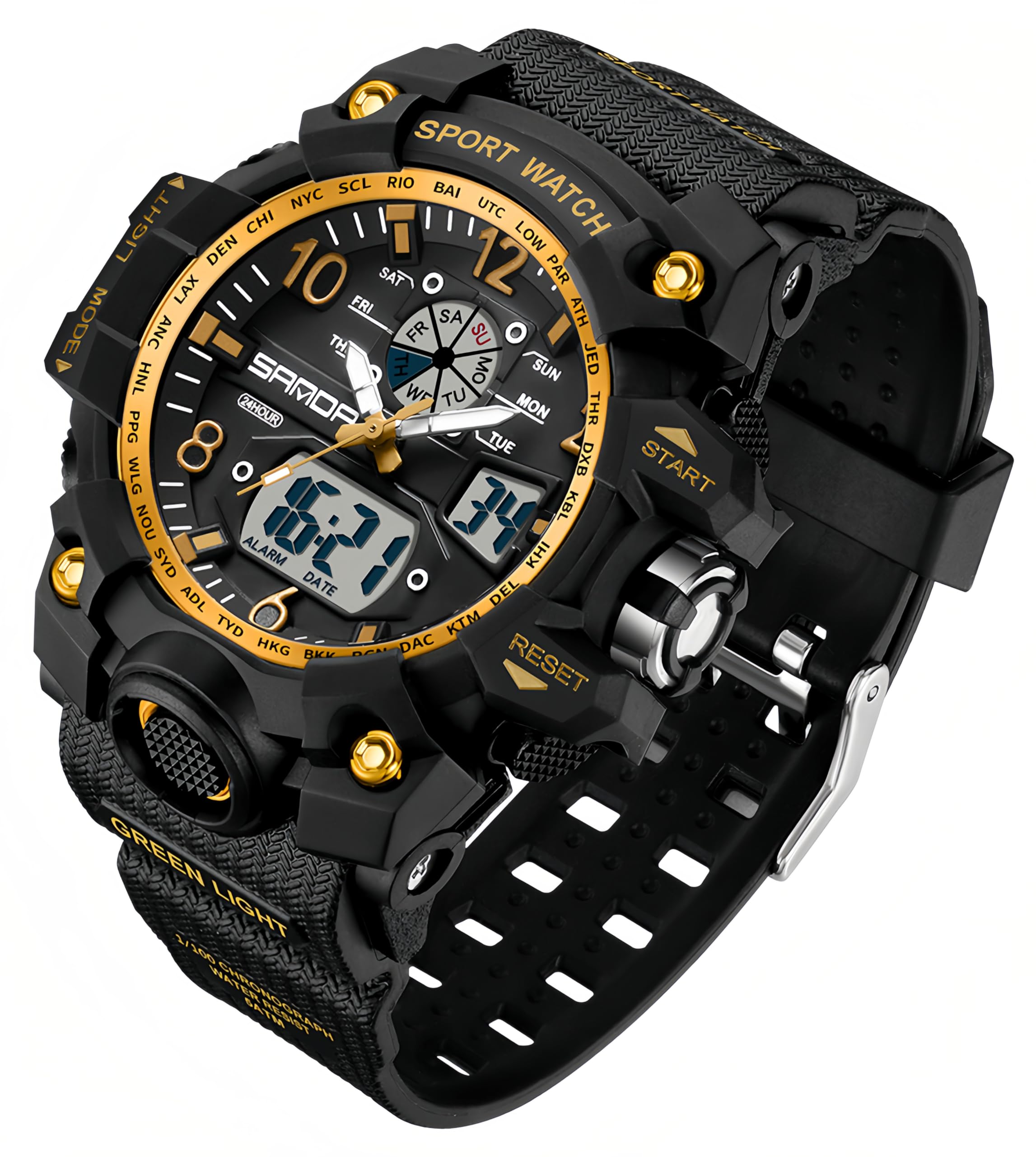 Reloj Deportivo Gosasa Digital 5atm Impermeable Para Mujer - Venta Internacional.