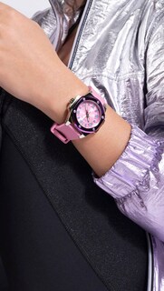 Foto 2 | Reloj Guess para Mujer Blanca De 38 mm Esfera Blanca Caja Bicolor - Venta Internacional