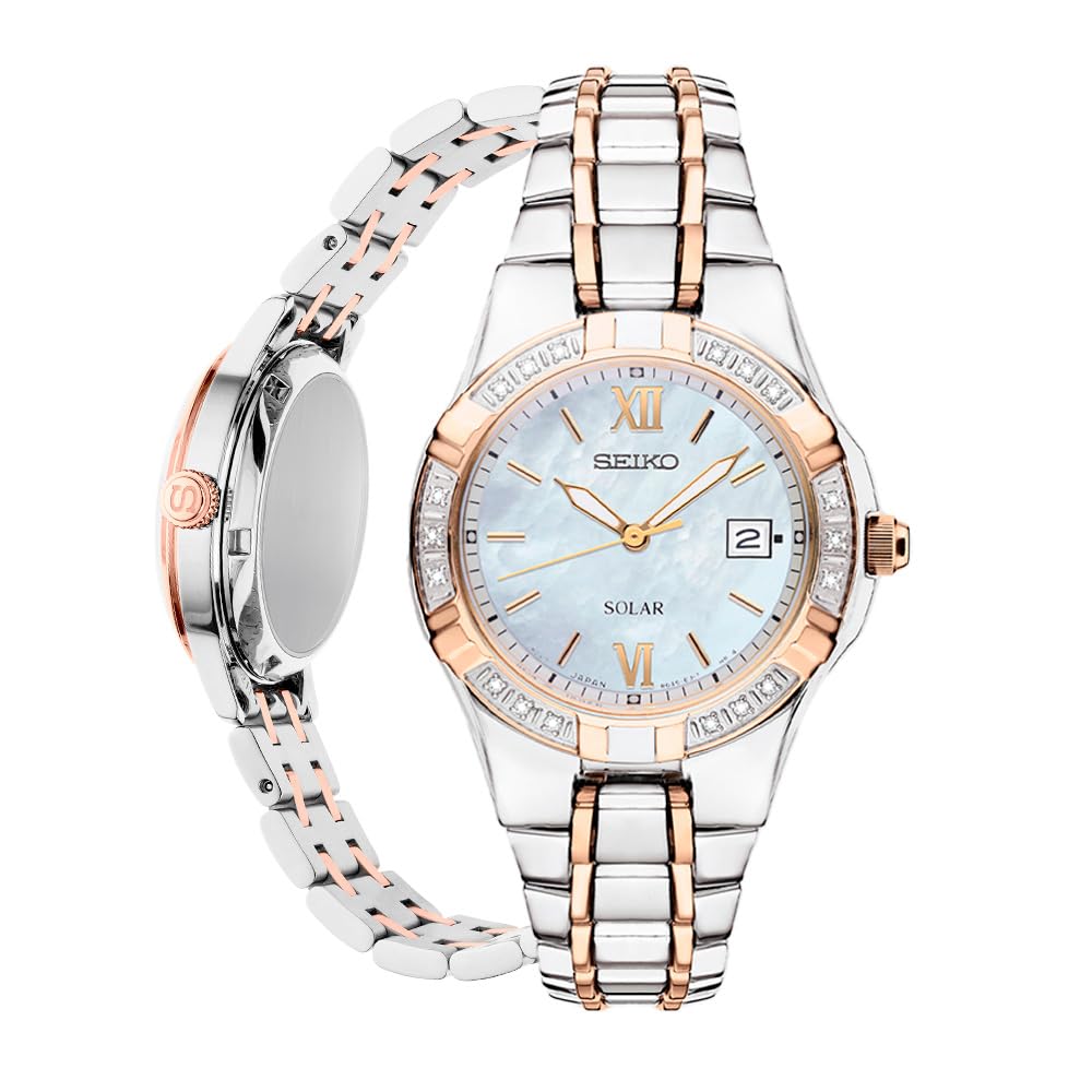 Reloj Seiko Sut068 Diamond Collection Para Mujer - Venta Internacional.
