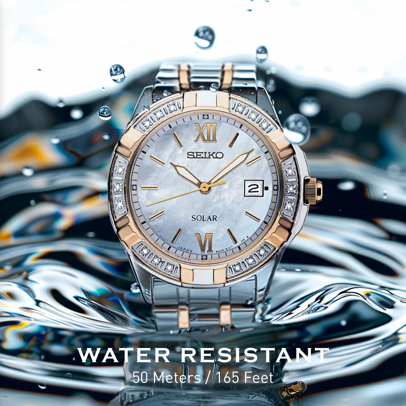 Foto 5 pulgar | Reloj Seiko Sut068 Diamond Collection Para Mujer - Venta Internacional.