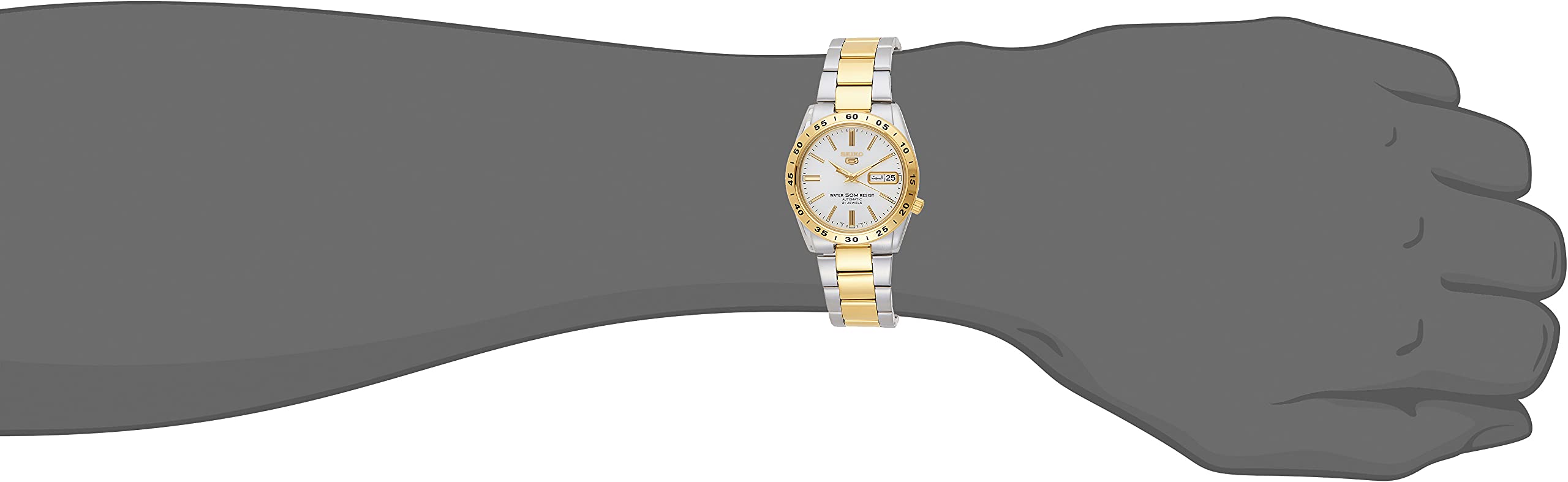 Foto 7 pulgar | Reloj Automático Seiko De Acero Inoxidable Para Mujer, Multicolor - Venta Internacional.