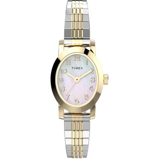 Foto 1 | Reloj Timex Cavatina Esfera Nácar Dorada para Mujer - Venta Internacional