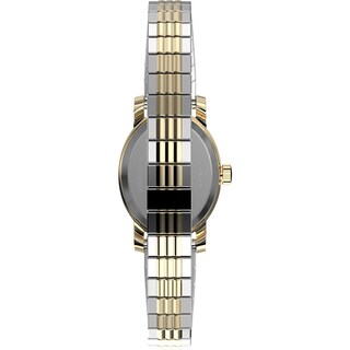 Foto 2 | Reloj Timex Cavatina Esfera Nácar Dorada para Mujer - Venta Internacional