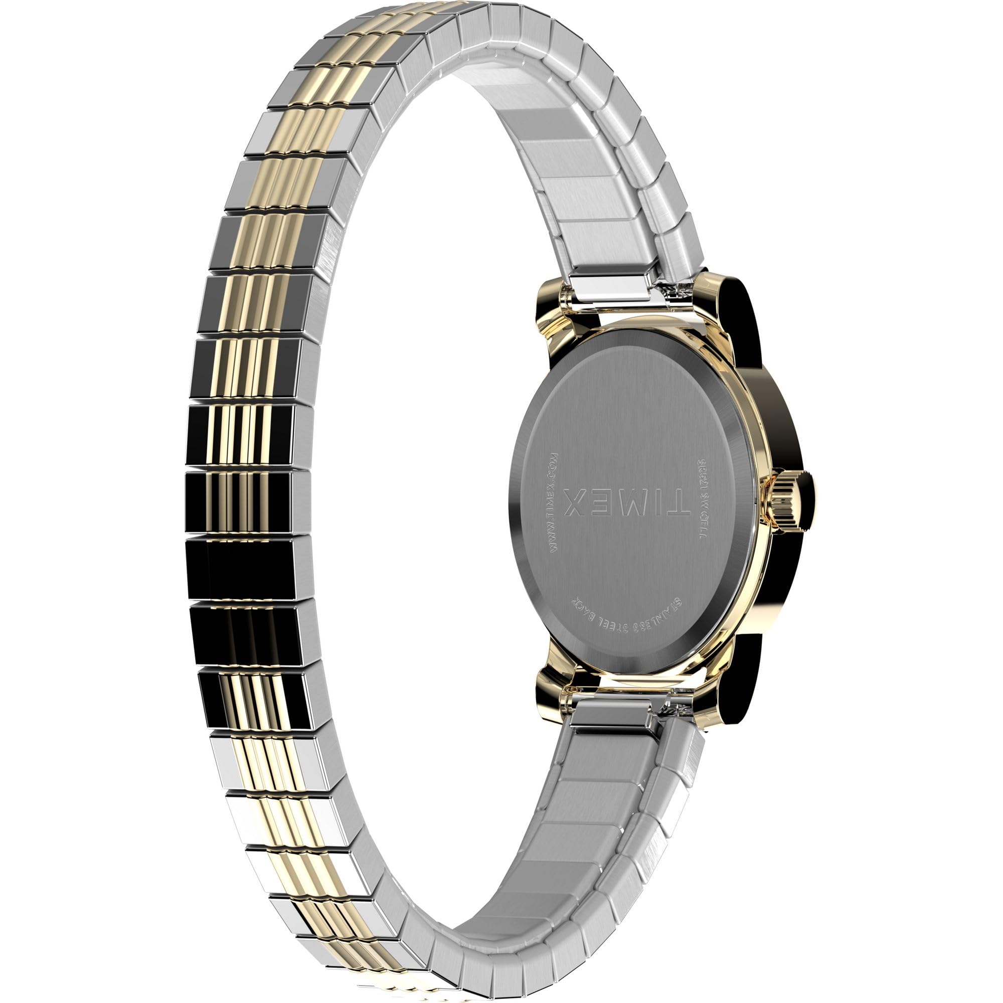 Foto 5 pulgar | Reloj Timex Cavatina Esfera Nácar Dorada para Mujer  - Venta Internacional