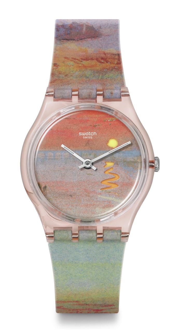 Foto 1 | Reloj Swatch Unisex, Casual, Biocerámico, Art Journey, Rosa, 34 Mm - Venta Internacional.
