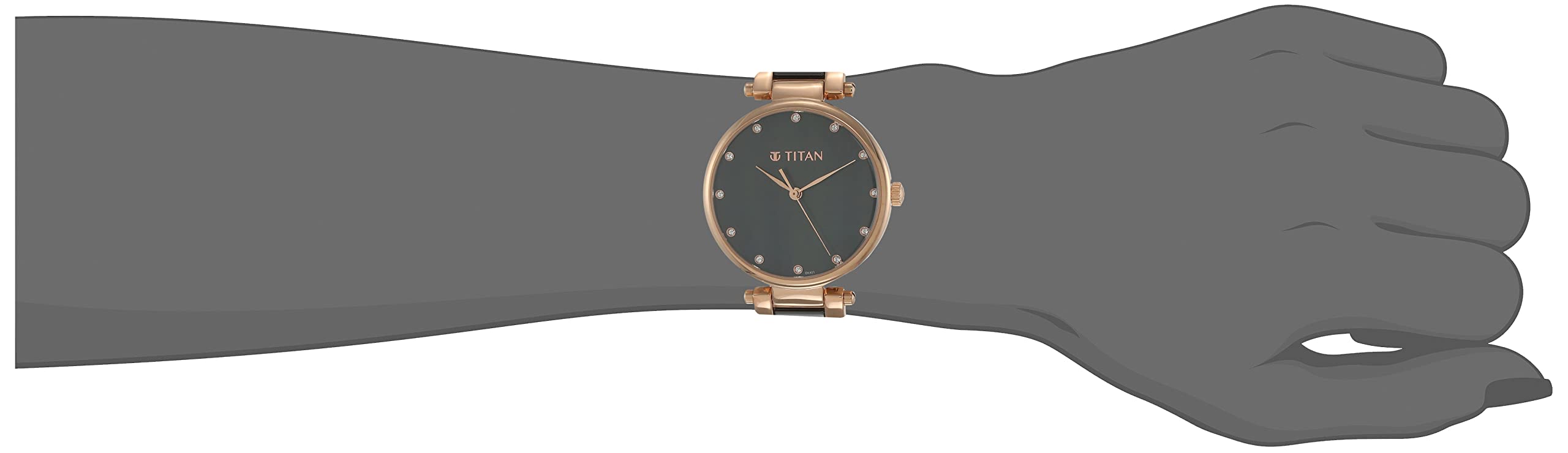Foto 7 pulgar | Reloj Titan para Mujer NQ95061WD03 Multicolor - Venta Internacional
