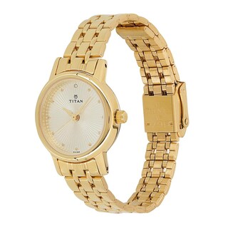 Foto 2 | Reloj Titan para Mujer 2593YM01 Dorado - Venta Internacional
