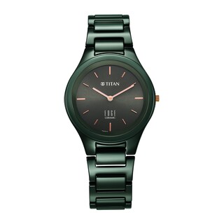 Foto 1 | Reloj Titan para Mujer 2653QC06 Verde - Venta Internacional