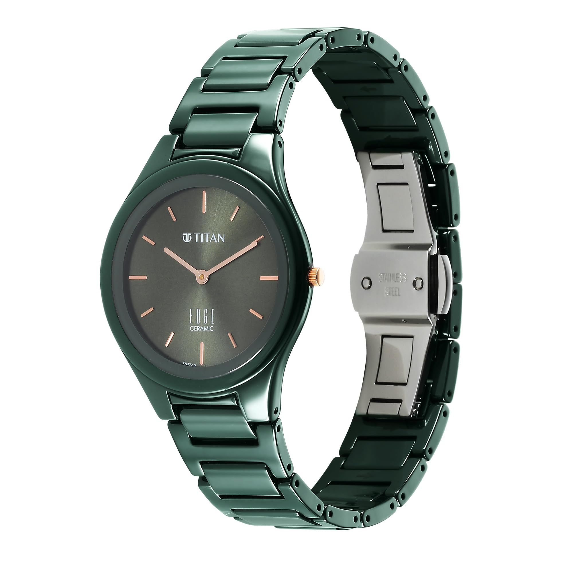 Foto 4 pulgar | Reloj Titan para Mujer 2653QC06 Verde - Venta Internacional