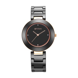 Foto 1 | Reloj Titan para Mujer 95189KC02 Negro - Venta Internacional