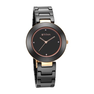 Foto 2 | Reloj Titan para Mujer 95189KC02 Negro - Venta Internacional