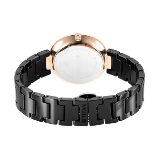 Foto 4 | Reloj Titan para Mujer 95189KC02 Negro - Venta Internacional