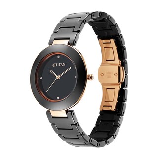 Foto 5 | Reloj Titan para Mujer 95189KC02 Negro - Venta Internacional