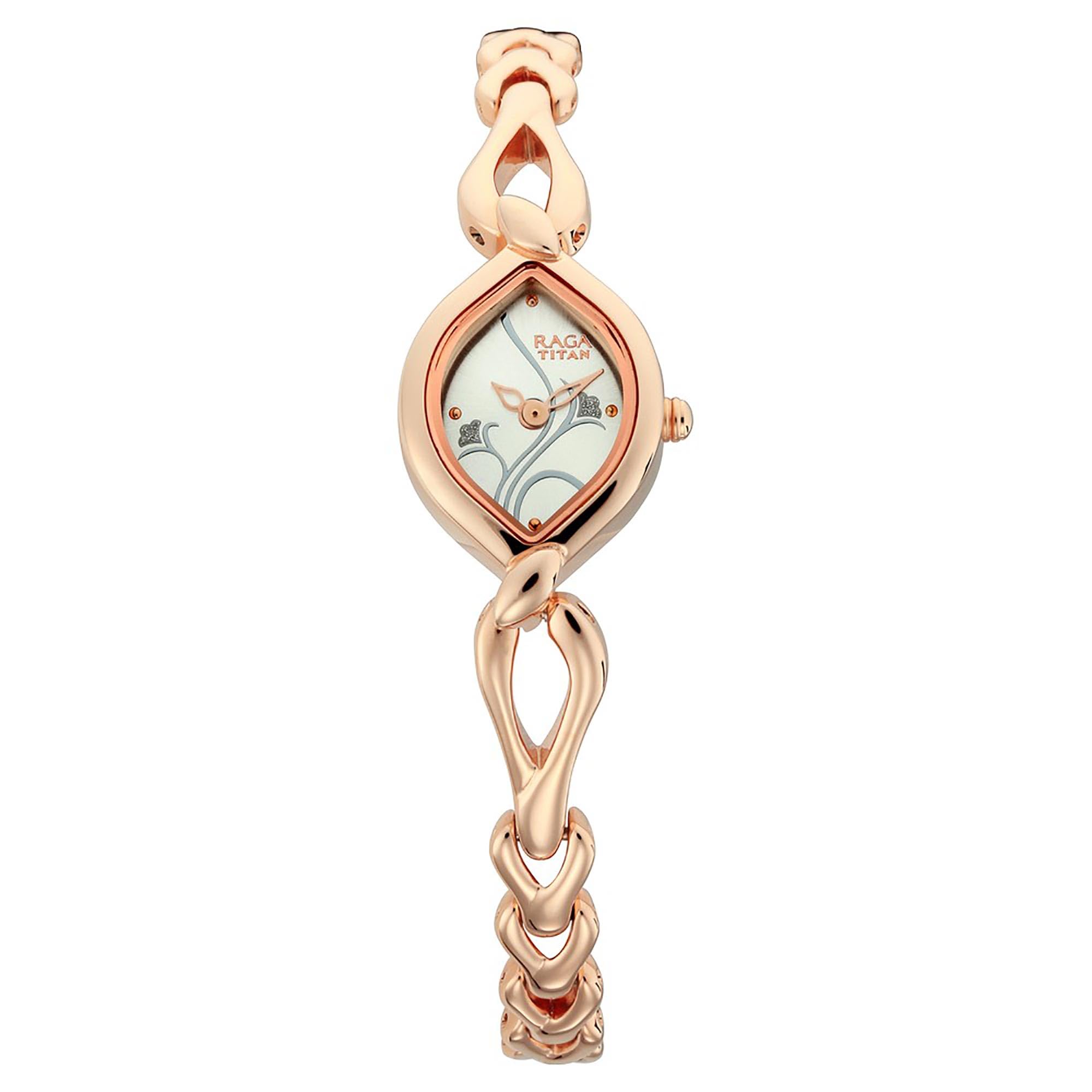 Reloj Titan para Mujer 2455WM01 Dorado - Venta Internacional