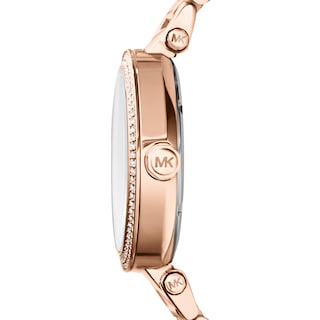 Foto 2 | Reloj Michael Kors Parker Mk5865 Para Mujer En Tono Oro Rosa - Venta Internacional.