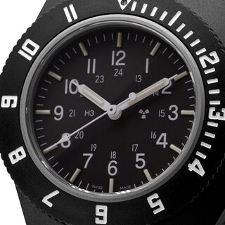 Foto 2 | Reloj Marathon para Mujer Military Navigator Pilot's Quartz Negro- Venta Internacional