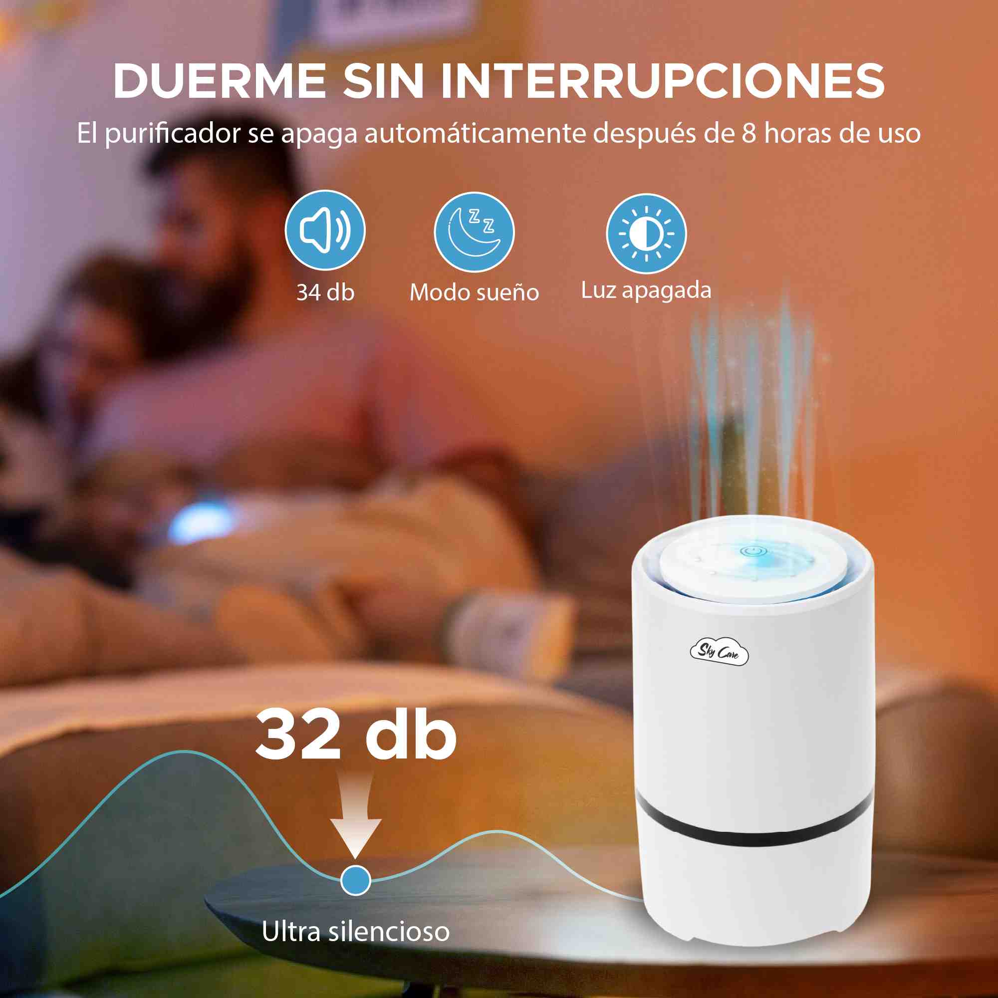 Foto 5 | Mini Purificador de Aire Sky Care Aroma-Therapia Portátil